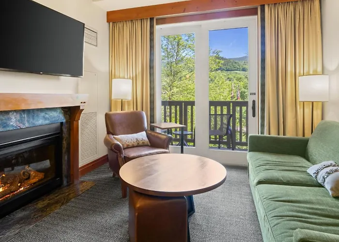 1324A Two Bedroom Spruce Peak Condo Ski In Ski Out Mountainside By Stowe Mountain Rentals
